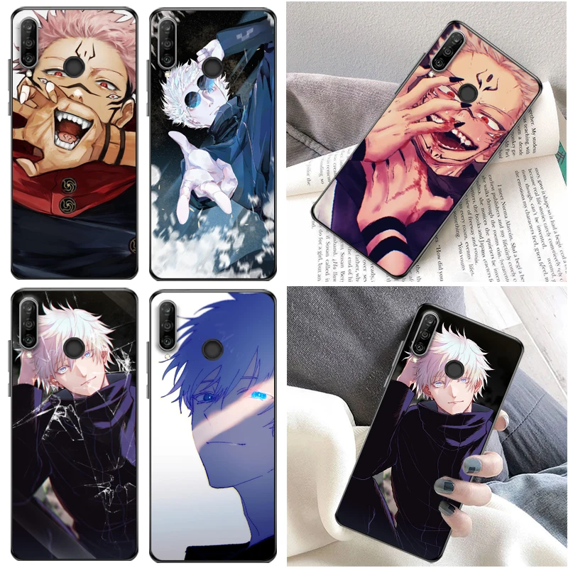 

Jujutsu Kaisen Fushiguro Megumi Sukuna Yuji Itadori Satoru Gojo Phone Case For Huawei P30 Pro Lite Back Cover Cases