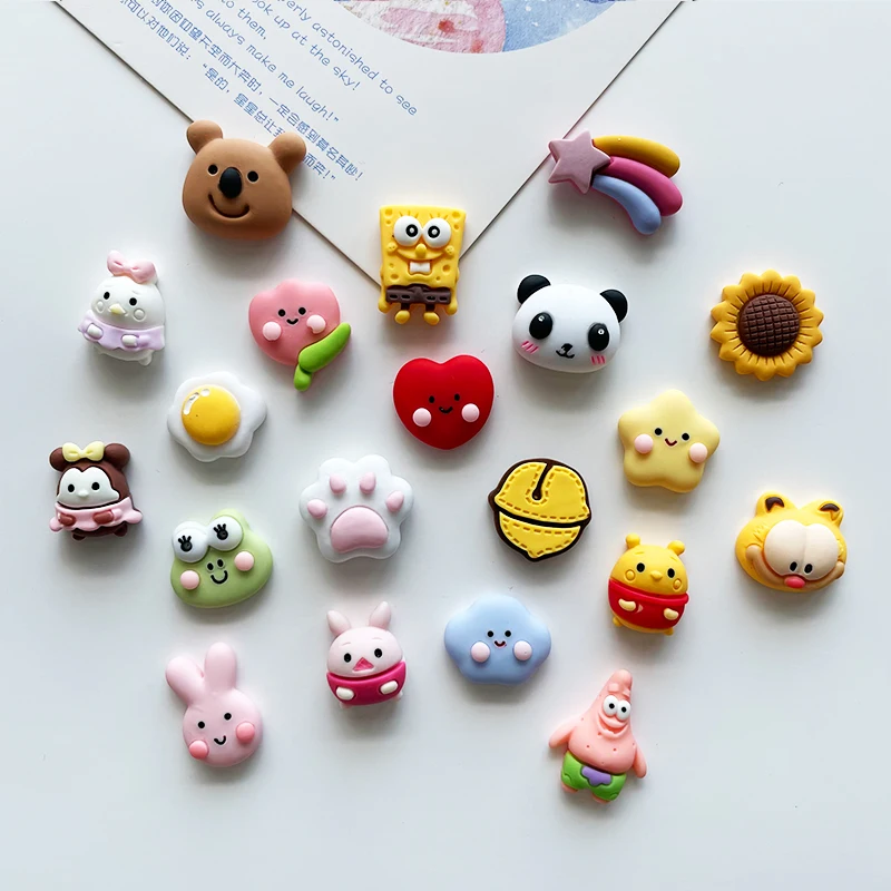 Милые Мультяшные зеркальные магниты для дома креативные магнитные наклейки в