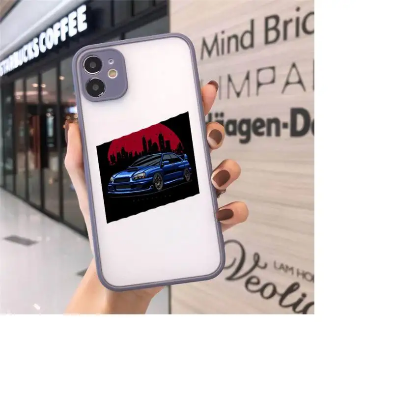 

Japan JDM Car AE86 luxury design Phone Case shell matte transparent For iphone 7 8 11 12 plus mini x xs xr pro max cover