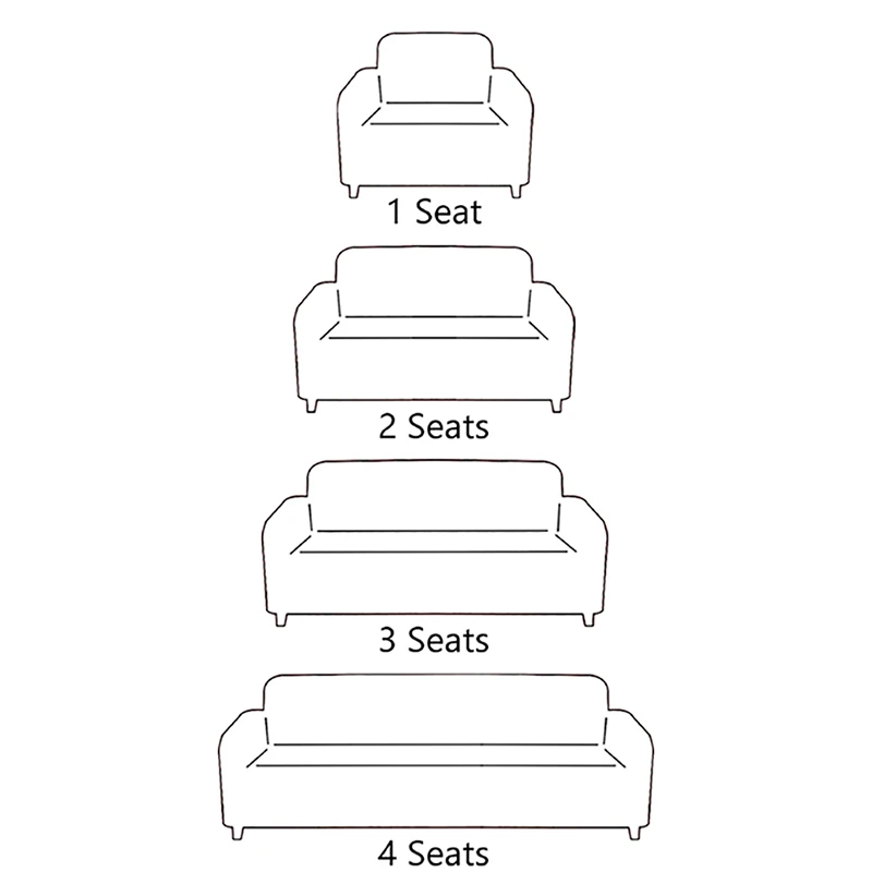 

Corner Sofa Covers Elastic Sofa Slipcovers Modern Sofa Cover for Living Room Slipcover Armchair Couch Cover 1/2/3/4-Seater