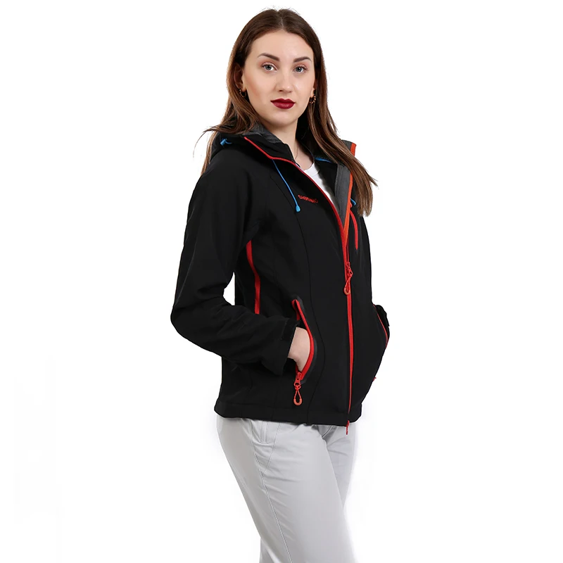 Женская флисовая куртка SAENSHING теплая для дождливой погоды на открытом воздухе