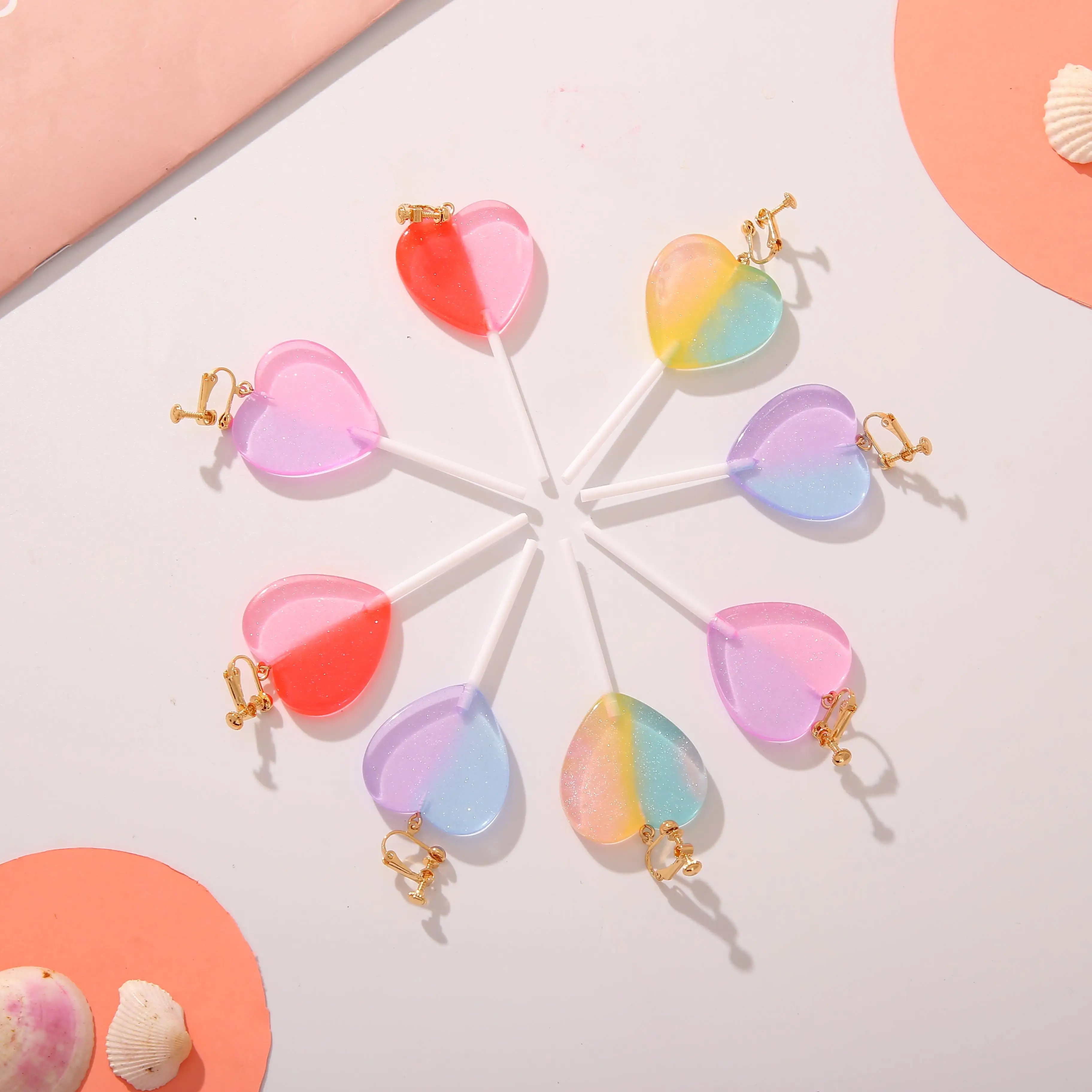 Женские серьги-клипсы E-ling милые дамские Украшения в подарок | и аксессуары