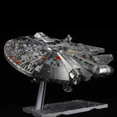 Модель сборного космического корабля MYBY модель 1/144 forMillennium Falcon металлический