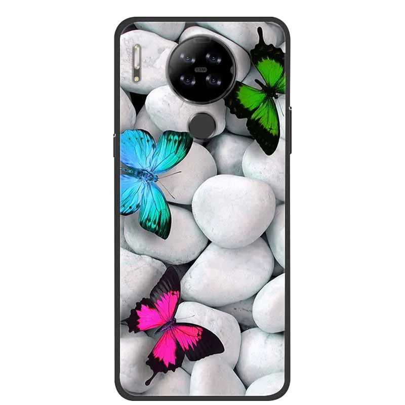 Чехол для Blackview A80 мраморный Мягкий силиконовый чехол-накладка A80s BlackviewA80 чехол