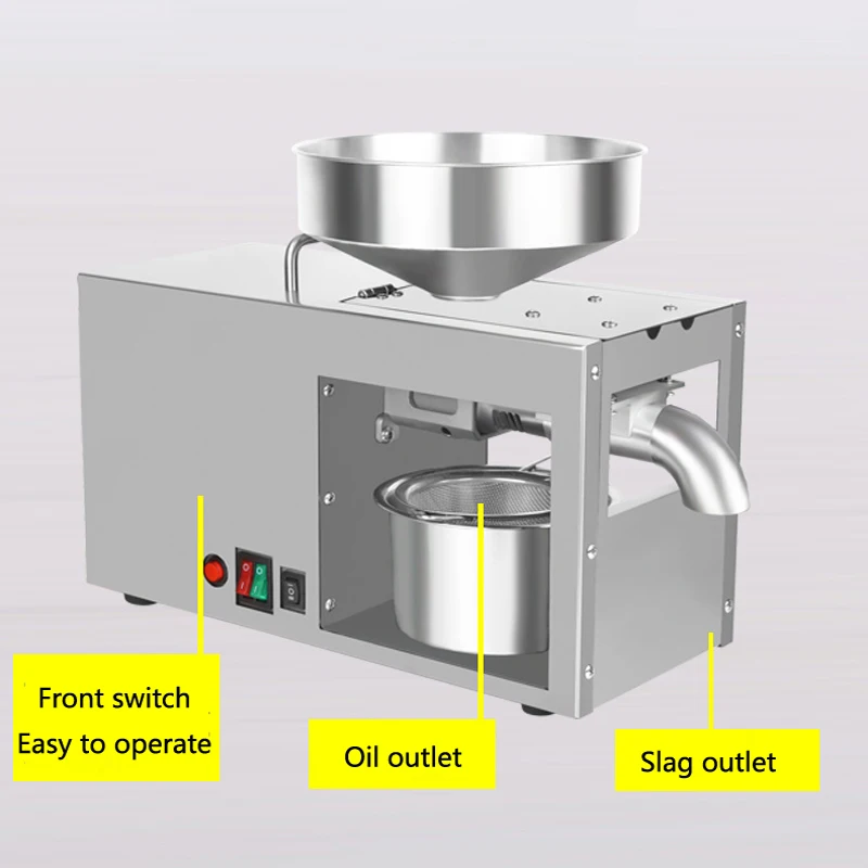 Масляный Пресс нового типа для холодного и горячего прессования арахисового