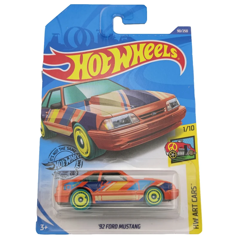2020 90 Hot Wheels 1:64 Автомобиль 92 FORD MUSTANG металл литье под давлением модель автомобиля