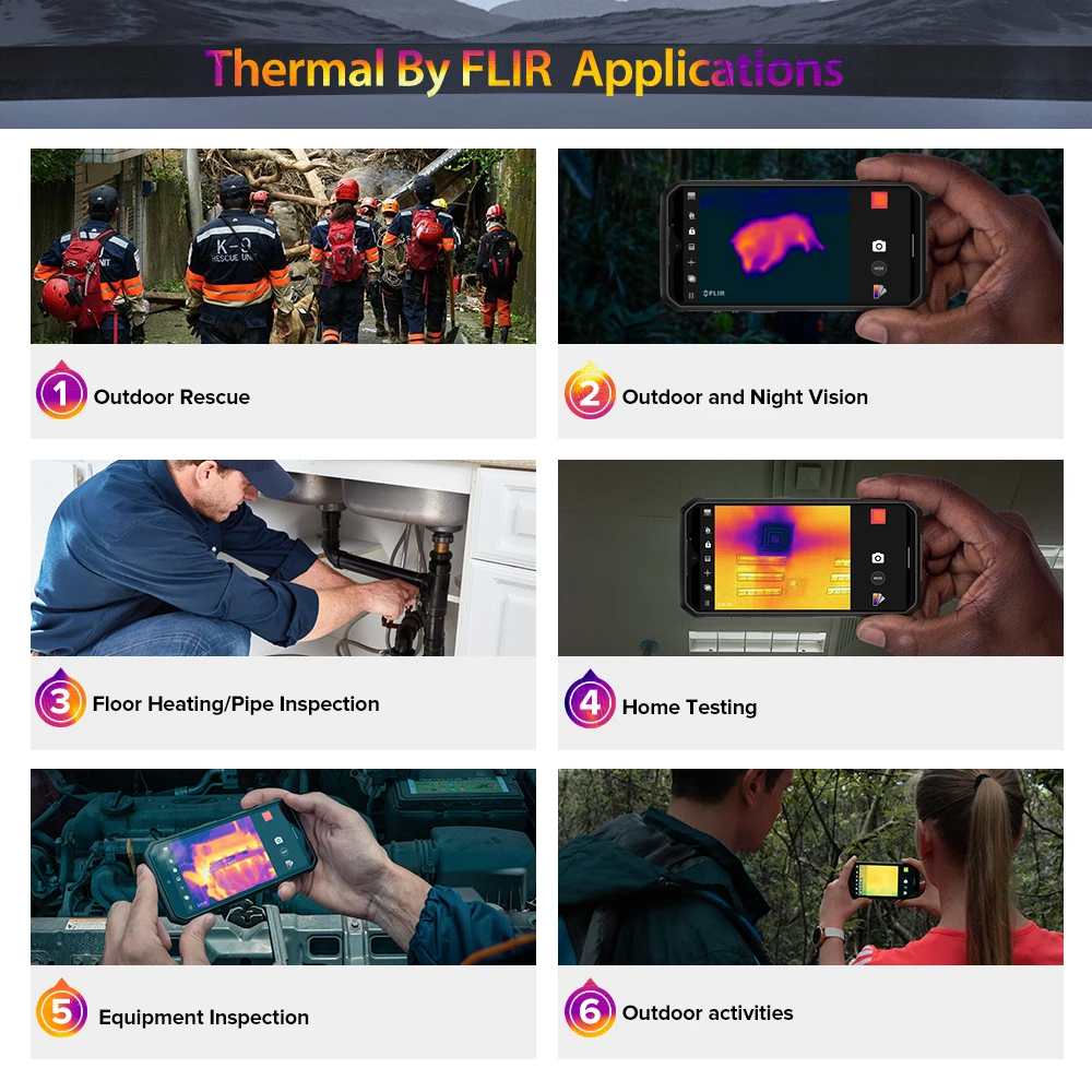 Kup Osłona Ulefone 11T 5G FLIR®Kamera Termowizyjna Wytrzymały Telefon Komórkowy Android 11 8GB 256GB Smartphone Wodoodporny Telefon Komórkowy