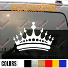 Выберите размер и цвет виниловая наклейка с изображением короны принца принцессы короля