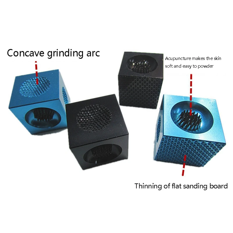 

New Sale Square Billiards Pool Cue Tip Tool Shaper Club Tip Sharpener Snooker