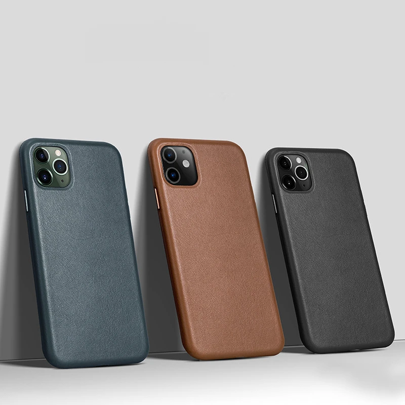 Оригинальный чехол из натуральной кожи для iPhone 11 роскошный Pro Max X XR XS 12