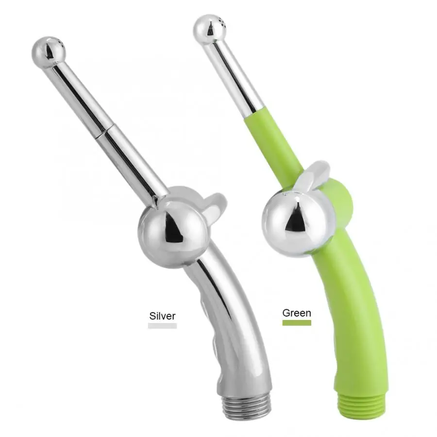 1x2Colors ABS Toilet Hand Held Bidet Diaper Sprayer Shower Shattaf Rinse Tool toilet bidet Seven holes | Обустройство дома