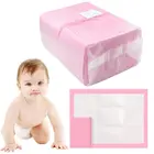 100 шт.упак. одноразовые пеленальные подгузники для новорожденных, дышащие водонепроницаемые подгузники