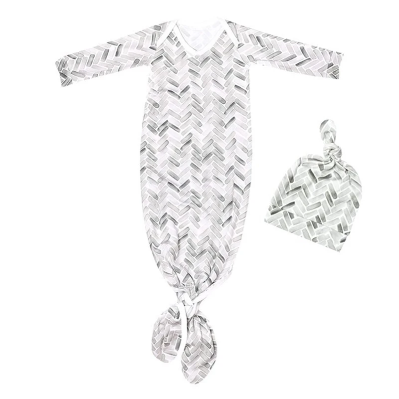 

2021 New 2 Pcs/Set Baby Bodysuit Hat Set Newborn Photography Props Romper Jumpsuit Cap