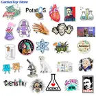 Новинка 50 шт.компл. наклейка для научных экспериментов по химическому программированию s Наклейка сделай сам для ноутбука ПК декоративная Водонепроницаемая наклейка