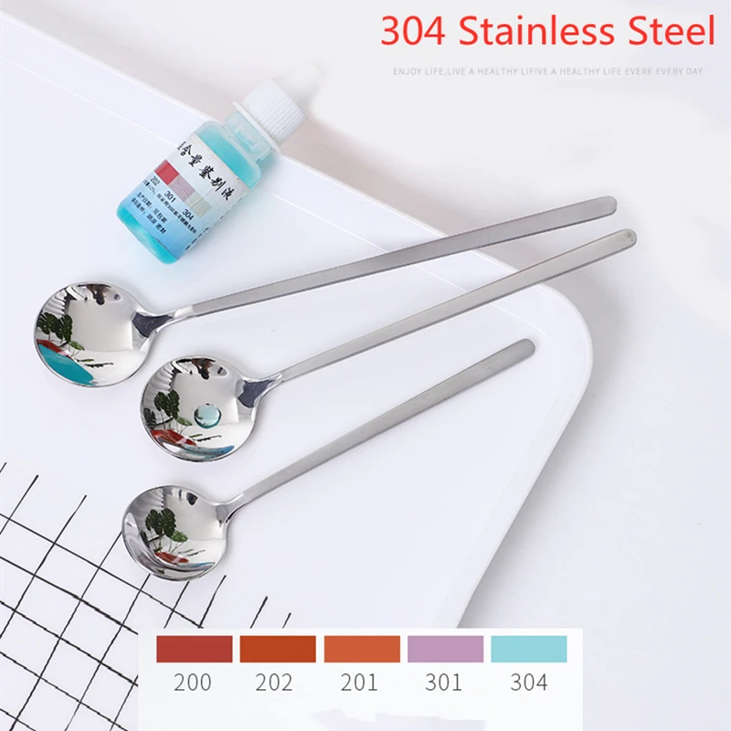 Столовые приборы Чайная посуда кофейная ложка 15 см 304 Нержавеющая сталь