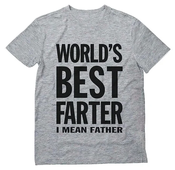 

Летние футболки, лучшая в мире футболка, я имею в виду отца, забавный подарок для папы, Мужская футболка с коротким рукавом