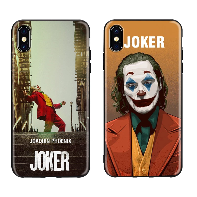Joker 2019 Joaquin Phoenix Мягкий ТПУ чехол для телефона Apple iPhone X XR XS MAX 7 8 7plus 6 6S Plus 5 5S