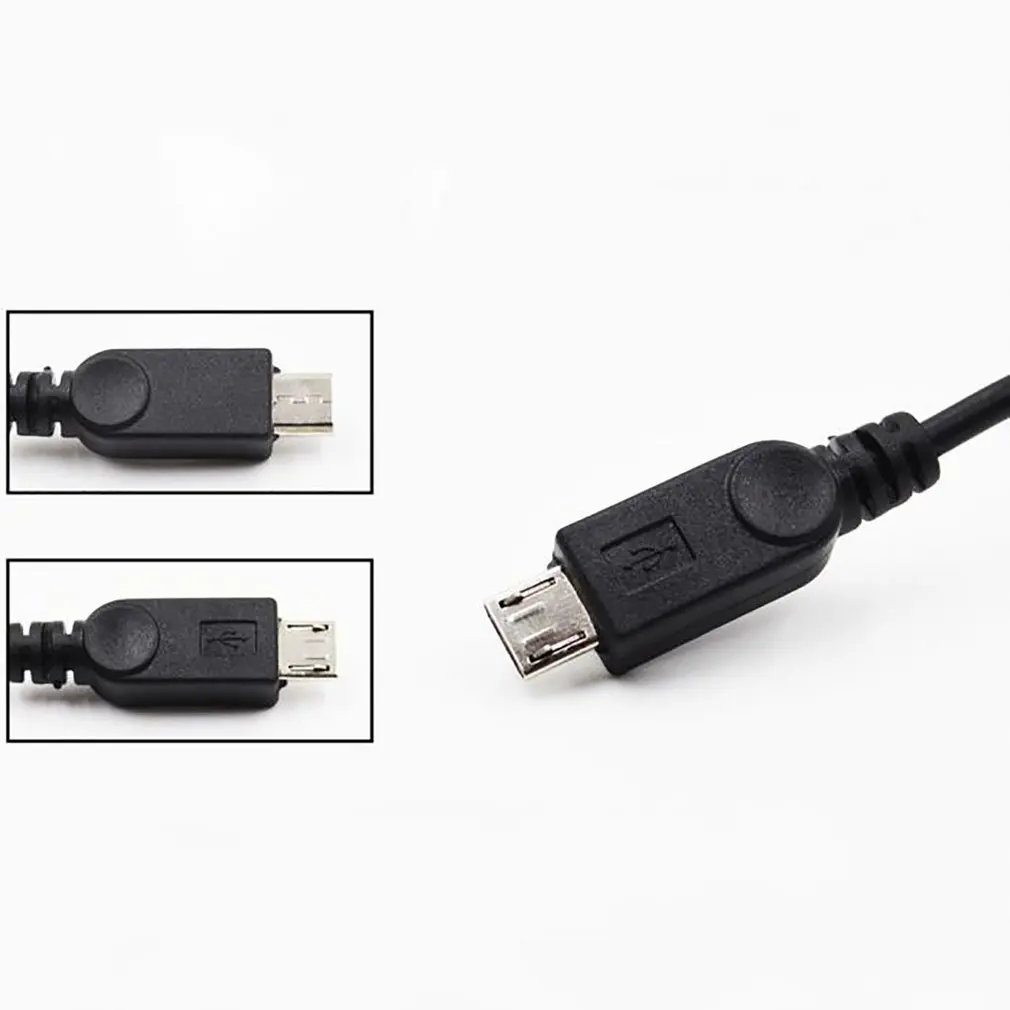 1 в 2 OTG микрокабель хоста Мощность Y сплиттер адаптер Usb к Micro 5 Pin типа папа женский
