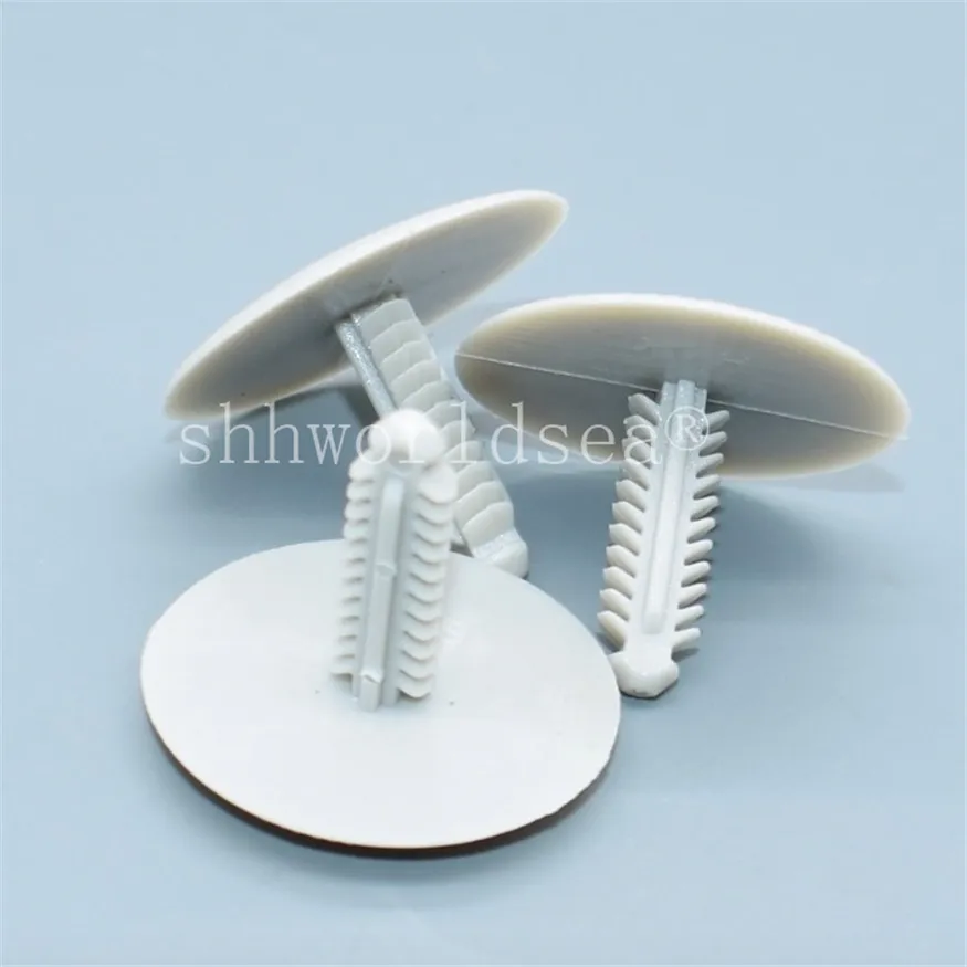 100 шт. 6 мм серая верхняя потолочная отделка зеркальный зажим для крепления