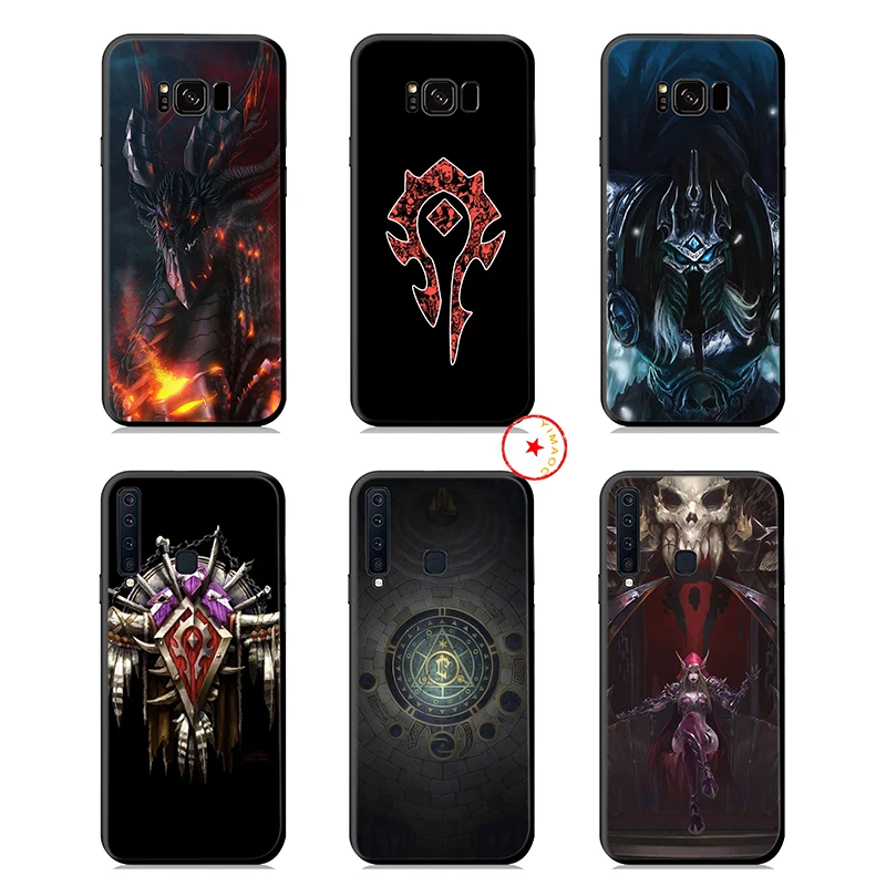 World Of Warcrafts Game Soft Silicone Case for Samsung Galaxy S10 S10e S9 S8 Plus S7 Edge Note 10 9 8 |