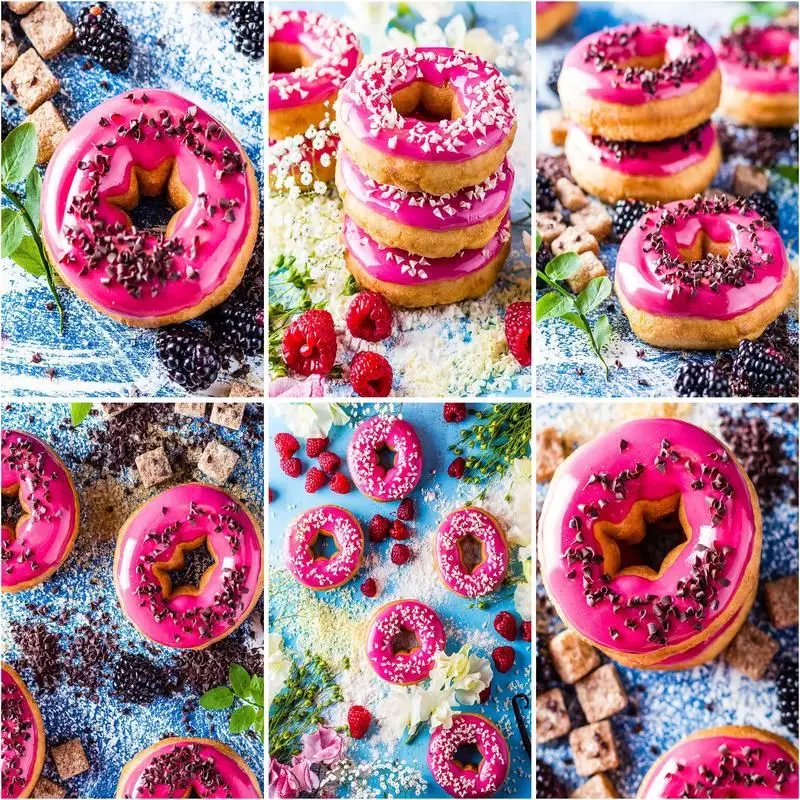 

CHENISTORY Painting By Number Food Landscape Drawing On Canvas Handpainted Art Gift Diy Pictures By Number Doughnut Kits Home De