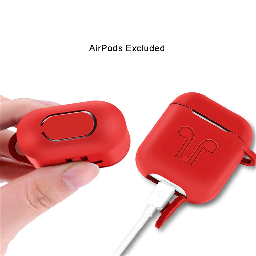 2/5PSC Довольно милый чехол для airpod 1 2 шкуры противоударный Apple Airpods