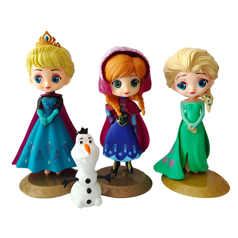 Пластиковые украшения для торта Disney Холодное сердце Эльза Анна Олаф фигурки