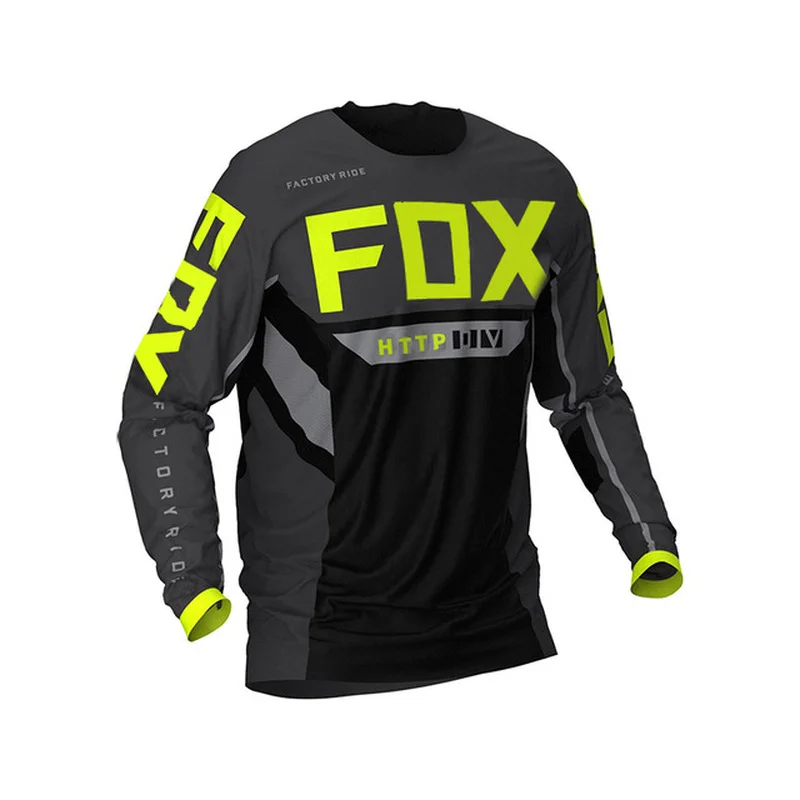 

2021 Moto Bicycle Jersey Long Sleeve Cycling Enduro Mtb Shirt Downhill T-shirt Camiseta Motocross Mx Mountain Bike Clothing Fox
