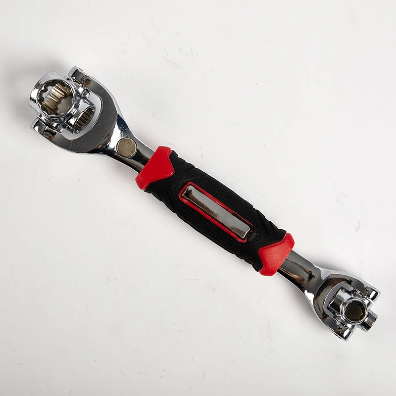 

Новый гаечный ключ Tiger 48 в 1 с поворотом на 360 градусов, торцевой ключ с трещоткой, адаптируемый к Винтам, бытовые автозапчасти, инструменты дл...