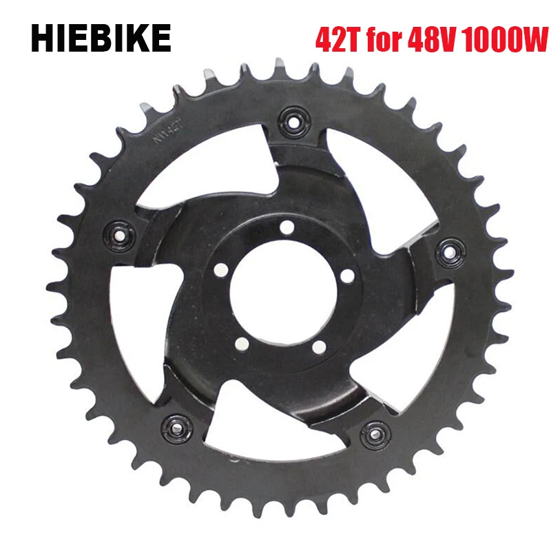 42T 46T зубчатое колесо для Bafang bbshd двигатель 48v 1000w BBS03 цепное колесо аксессуары для электрического велосипеда