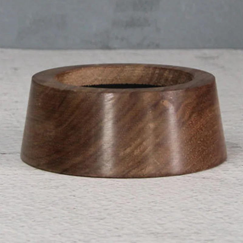 

Stainless Steel Coffee Tamper 58Mm Professional Set Flat Base Powder Hammer Espresso Tamper with Wooden Base