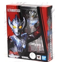 bandai genuine shf ultraman taiga joints movable action figure model toys japanese anime super heroes doll figurines kids toy