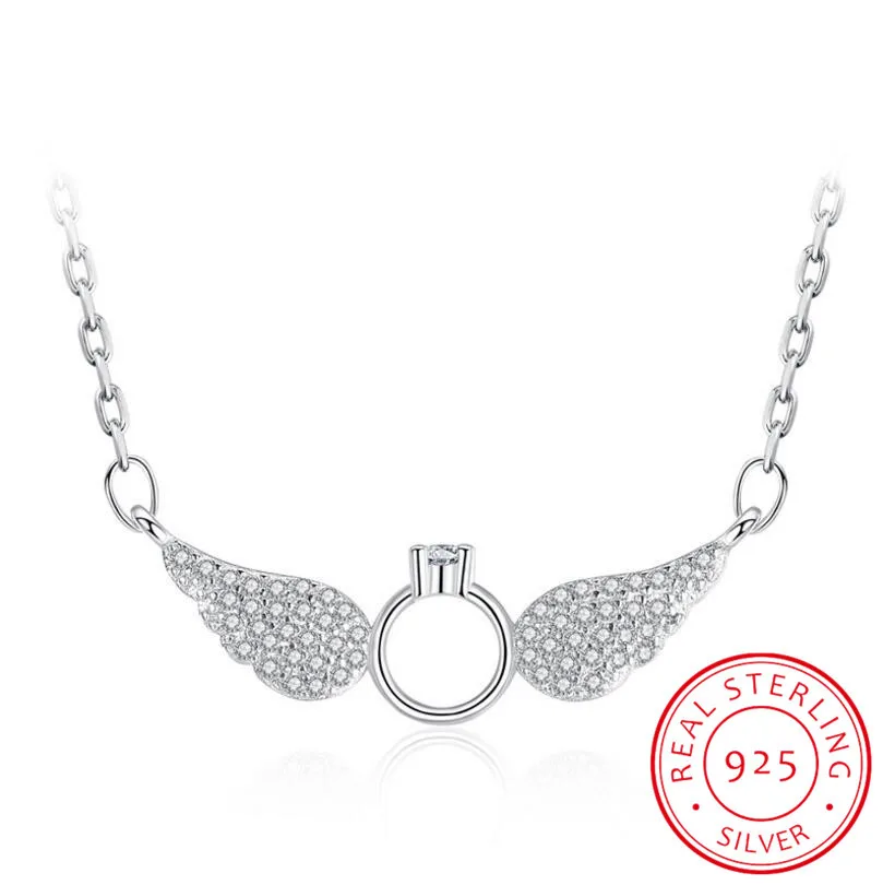 Новинка 2019 Прямая поставка ожерелья из стерлингового серебра 925 пробы