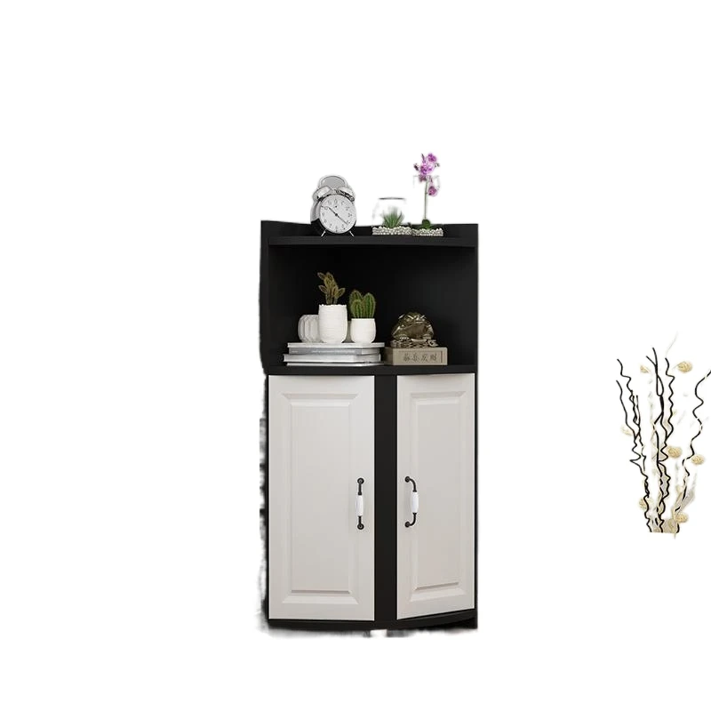 Деревянный шкаф для гостиной мебель хранения дома шкафчик угловой шкаф| |