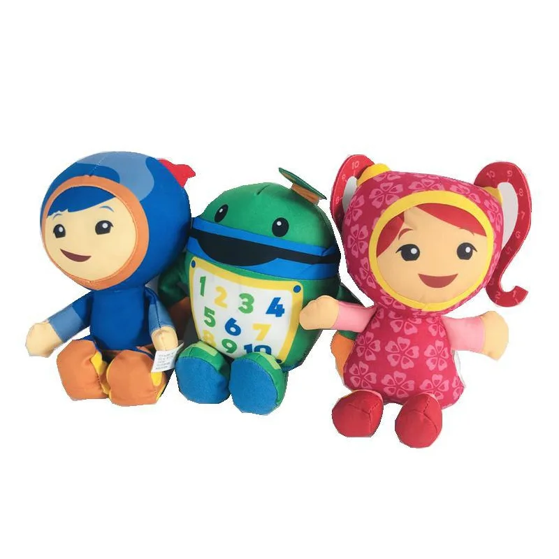 

Cartoon Plush Toy Team Umizoomi Bot MILLI Geo Plushies Doll Soft Stuffed Toys for Children Kids Christmas Gift Toy