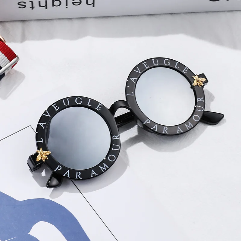 Весенне летние детские солнцезащитные очки модные Мультяшные для мальчиков и