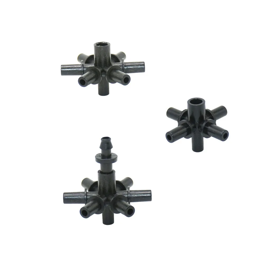 5/7 6 мм антикапля разъем делитель воды крестообразный Разъем Садовый шланг сопла