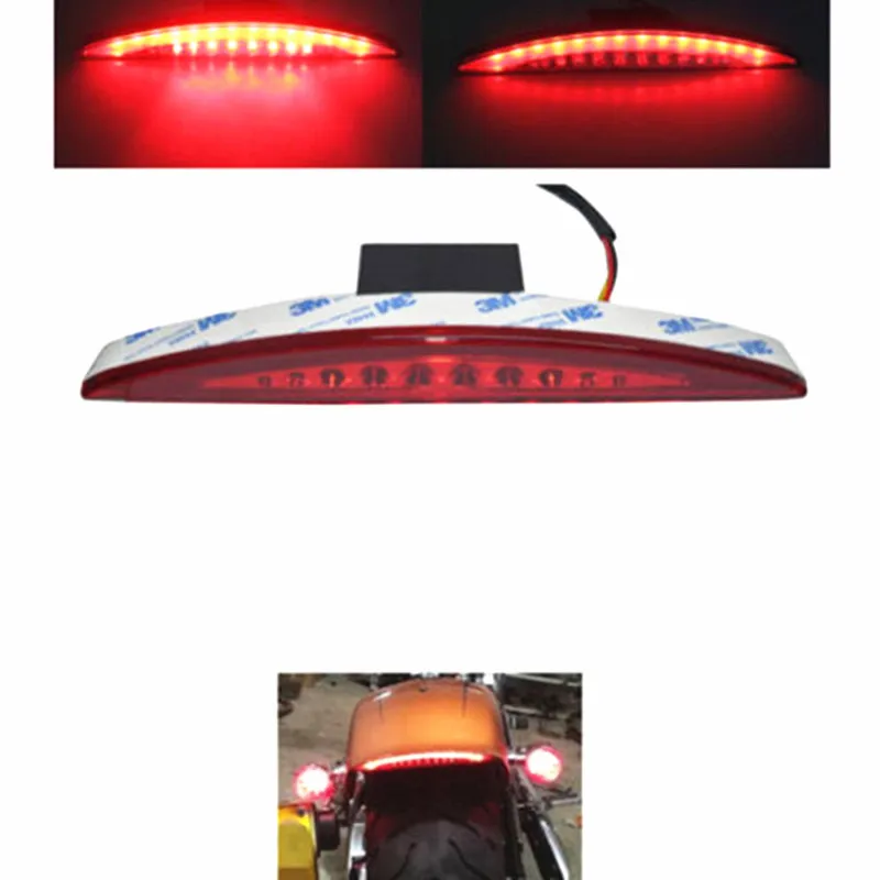 Специальные красные наконечники для заднего мотоцикла светодиодный светильник