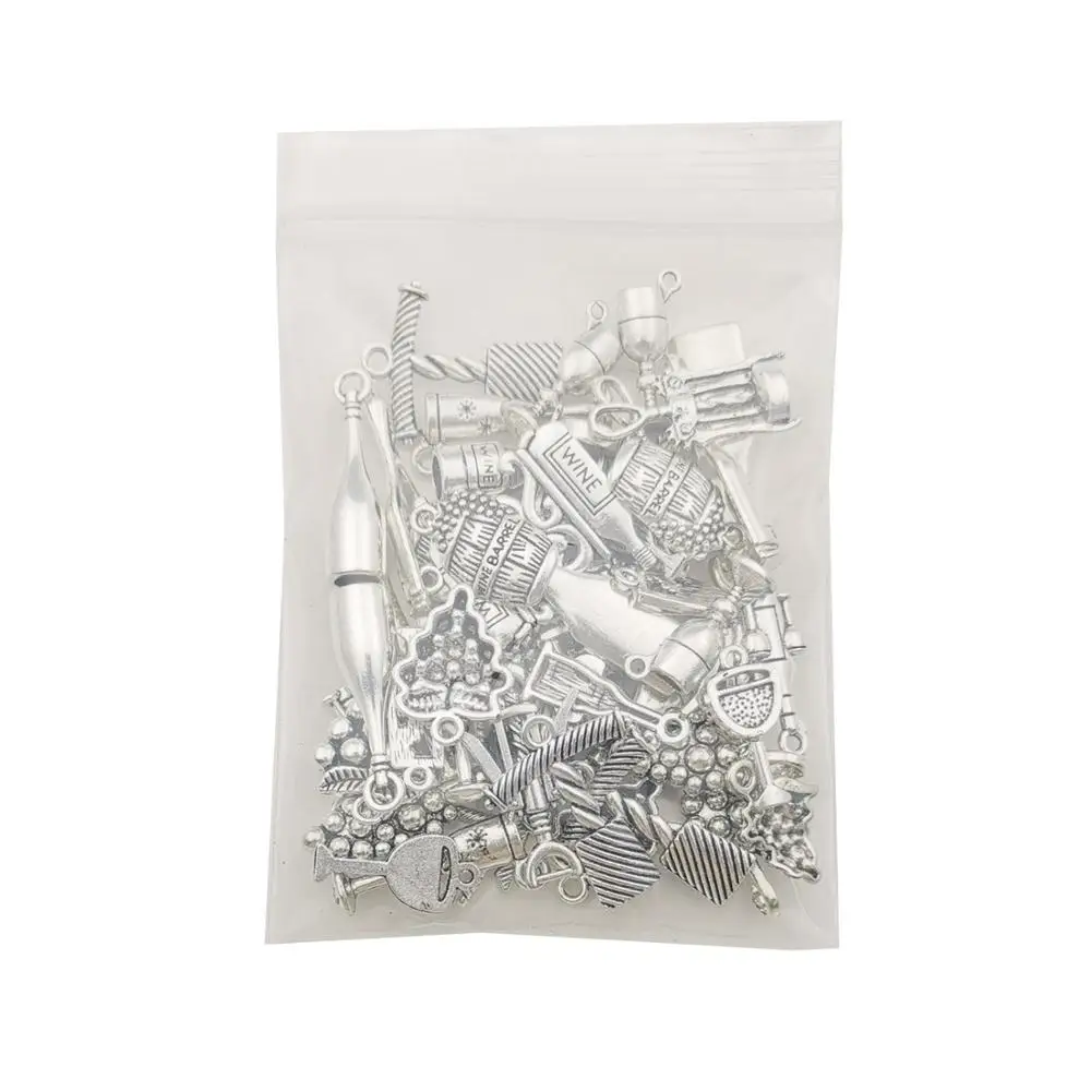 50 шт. серебряное Вино оптом бокал для вина открывалка винограда шармы бутылок