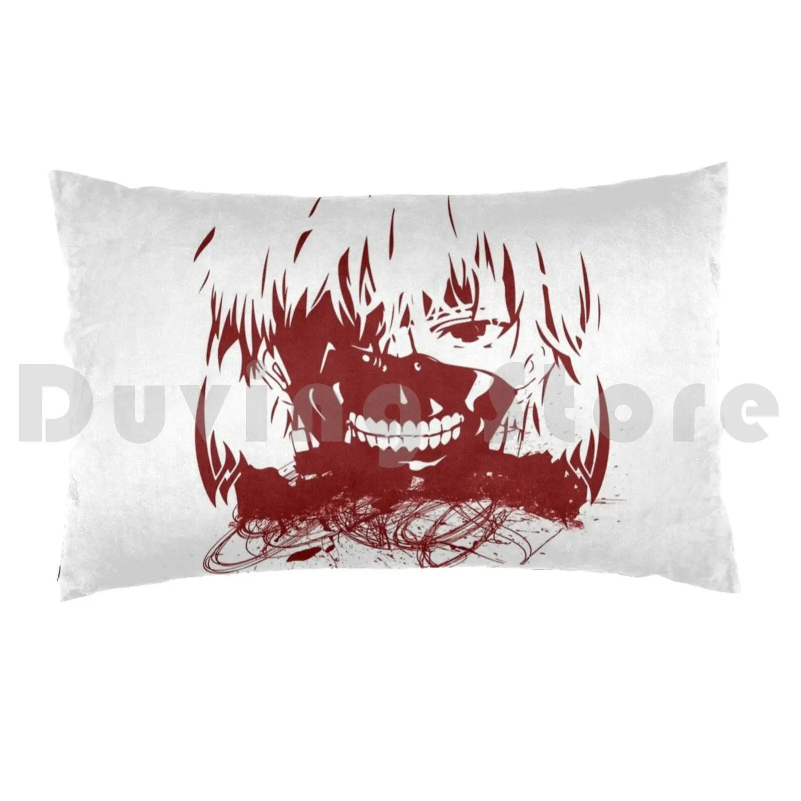 Токийский Гуль-кровь наволочка с принтом 50x75 Кен канеки Гуль Аниме Манга кровь