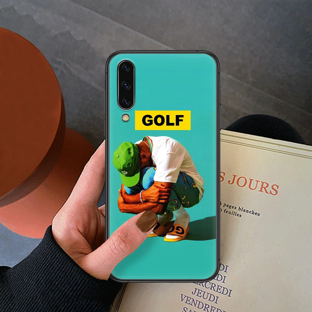 

Golf Wang Tyler Creator Phone Case For Samsung Galaxy A 3 5 7 8 10 20 20E 21S 30 30S 40 50 51 70 71 black Coque Silicone Etui