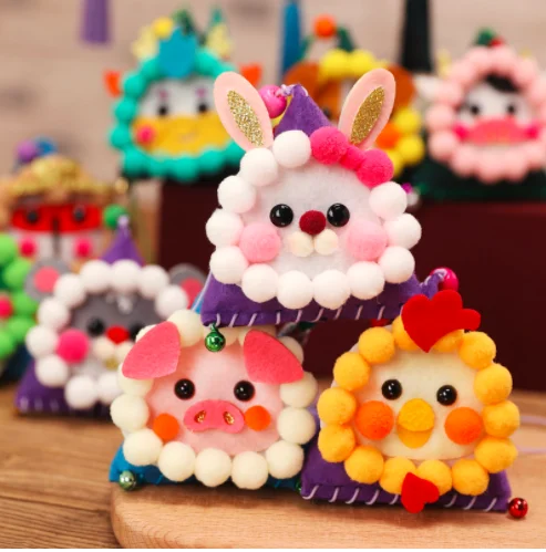 

Sachet Felt kit Non-woven cloth Craft DIY Sewing set Felt Handwork Material DIY needlework supplies DIO