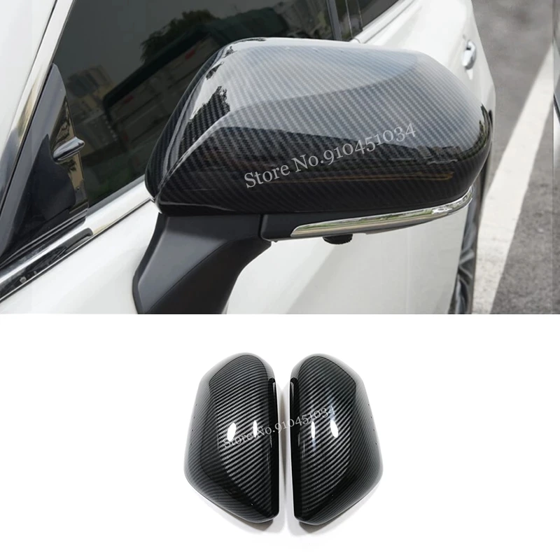 

ABS Chrome For Toyota Avalon 2018 2019 2020 2021 Car Side Door Rear View Mirror Cover Trim Sticker Car Styling Accessories 2pcs