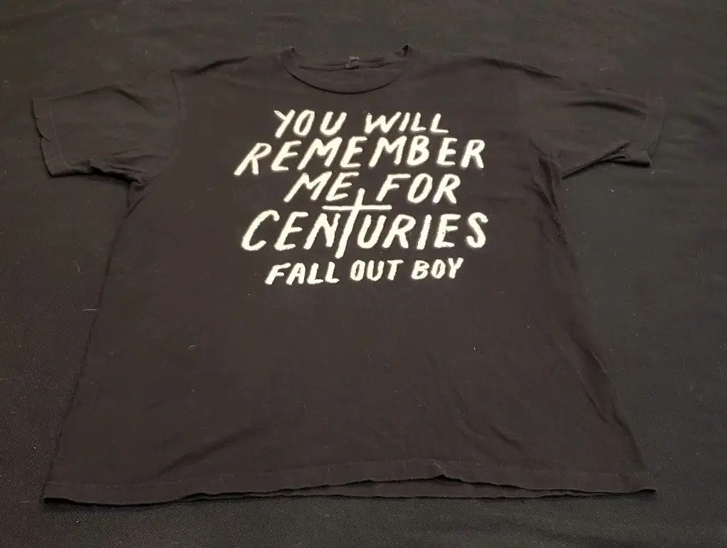 

Mens Large Fall Out Boy Shirt