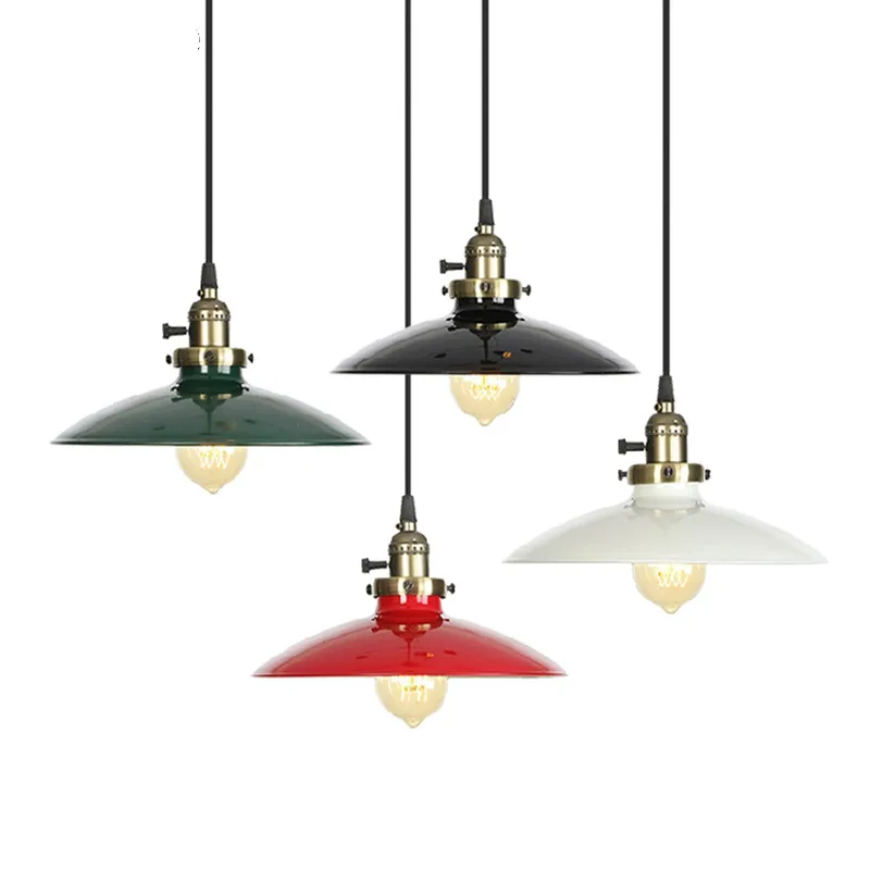 Винтажный светодиодный подвесной светильник s промышленный кухонная Подвесная