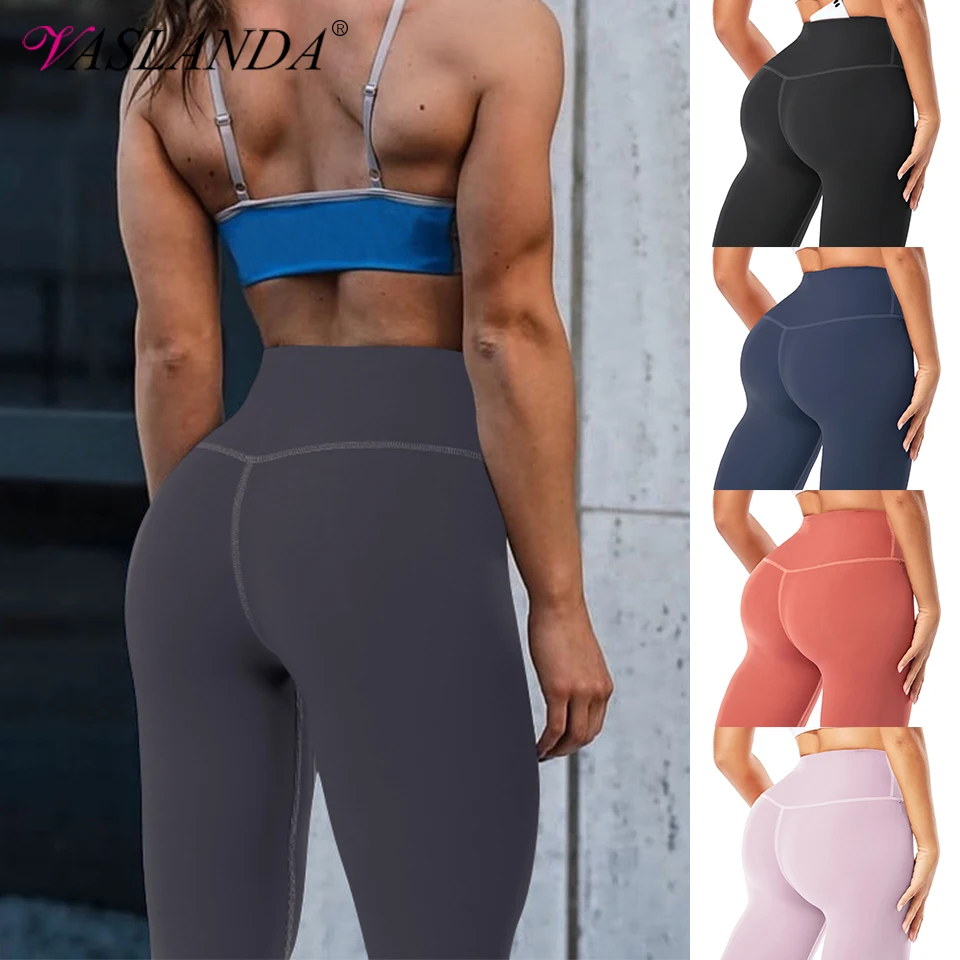 

Women Workout Leggings High Waist Tummy Control Sport Pants Booty Lifting Fitness Legging Gym Compression Tights Running Leggins