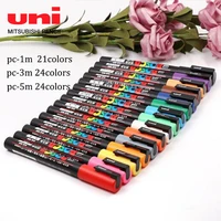 21colors24 colors uni posca pc 3m1m5m advertising graffiti highlight pen acrylic marker