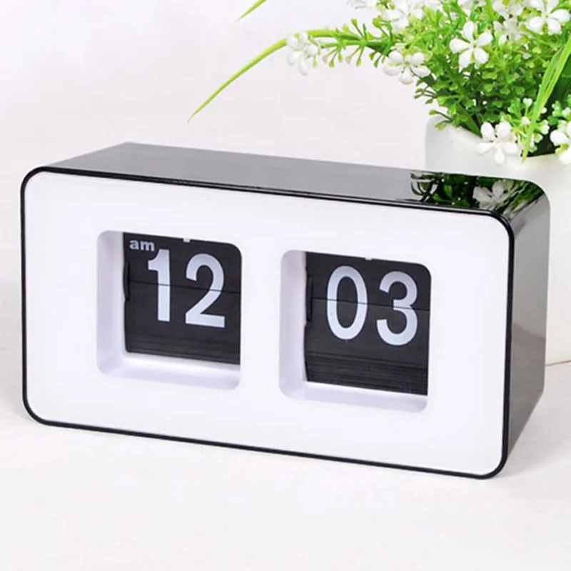 Цифровые настольные часы простой современный дизайн автоматическая настольная
