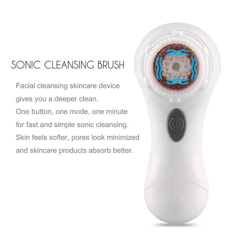 Вибрационное устройство для очистки лица SKINEAT глубокой пор электрический