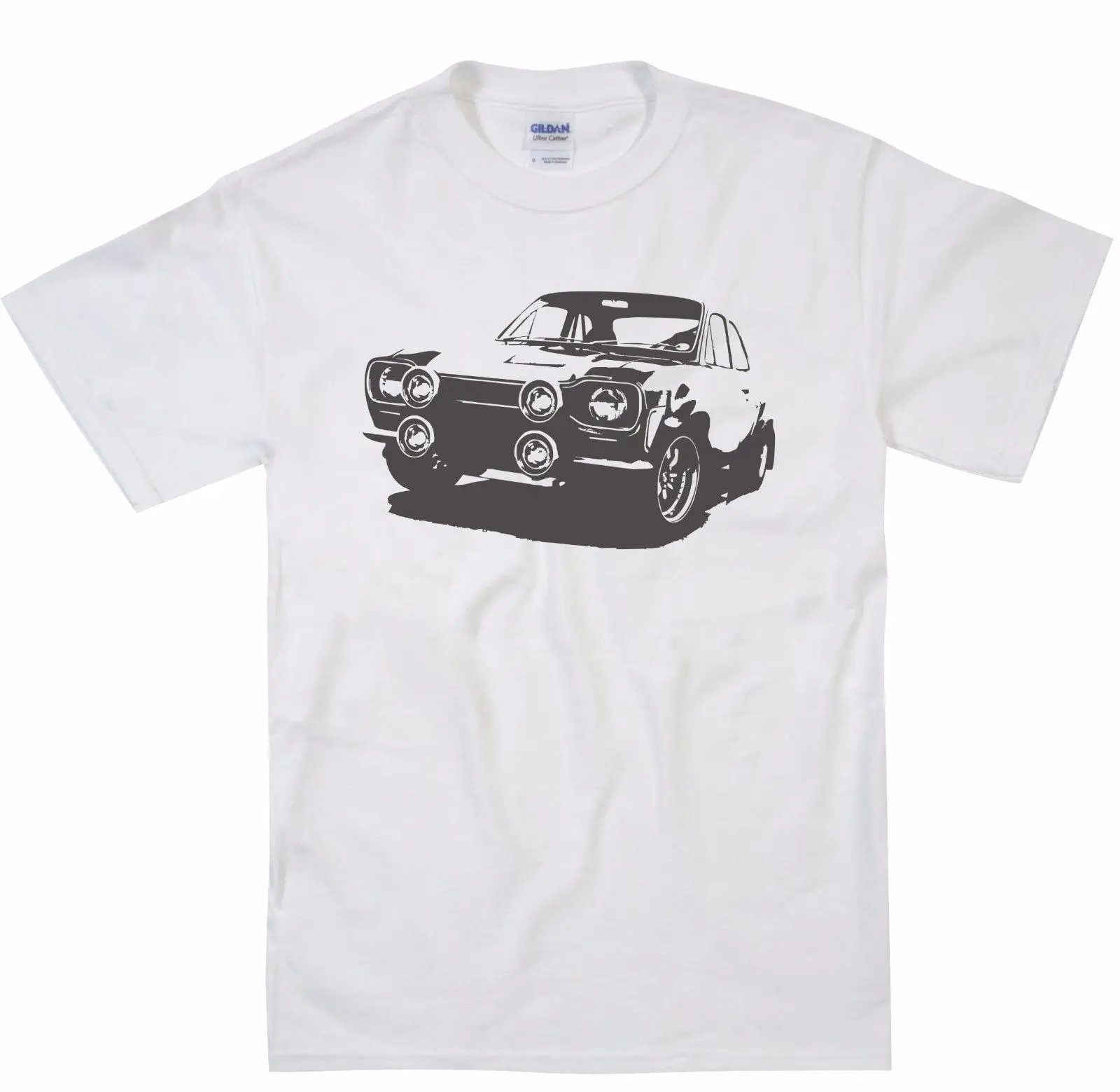 Новинка 2019 мужские футболки классический автомобиль Mk 1 Escort Мексика RS 2000 GT Ретро